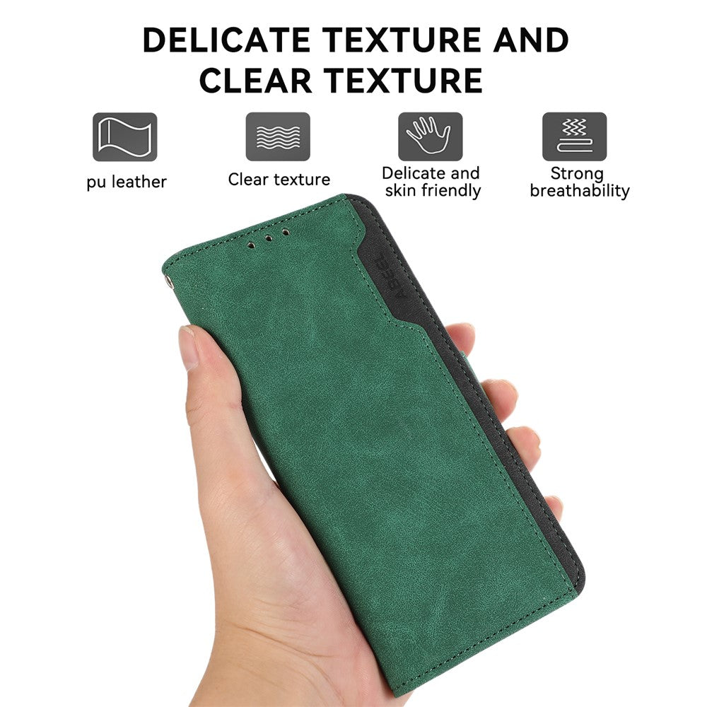 ABEEL For Xiaomi Redmi A5 NFC (EU) (173.45mm) Case Color Splicing Leather Flip Phone Cover RFID Blocking