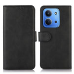 For Xiaomi Redmi 15C 5G (EU) (173mm) / 15C 4G (EU) (173mm) Case Cowhide Texture Leather Wallet Phone Cover with Stand