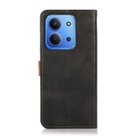 KHAZNEH För Xiaomi Redmi 15C 5G (EU) (173 mm) / 15C 4G (EU) (173 mm) Plånboksfodral med stativ, läder, fällbart fodral