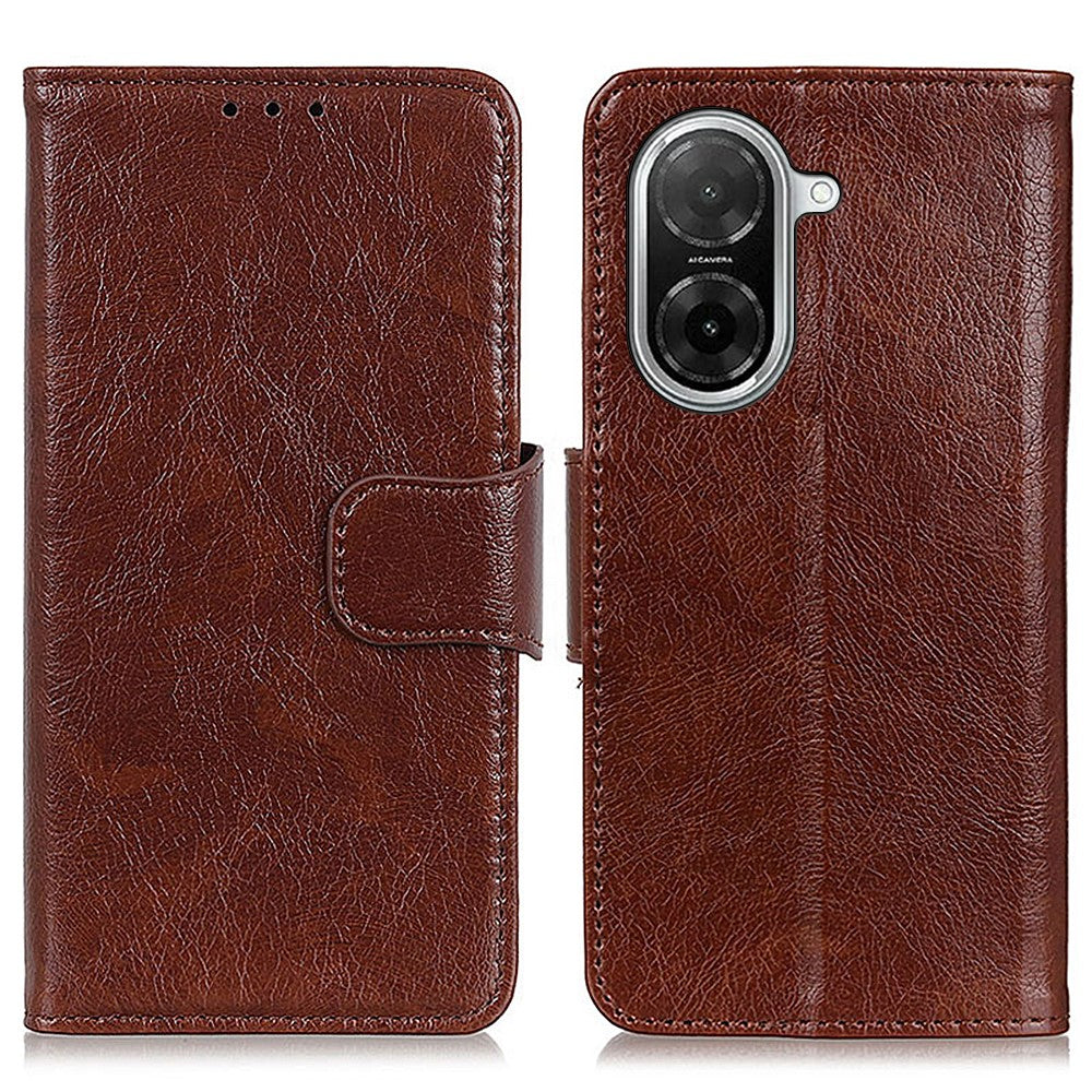 For Xiaomi Redmi A5 NFC (EU) (173.45mm) Case Nappa Texture Split Leather Wallet Phone Cover