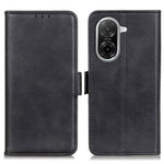 For Xiaomi Redmi A5 NFC (EU) (173.45mm) Case Stand Cowhide Texture PU Leather Phone Cover