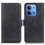 For Xiaomi Redmi 15C 4G (Global) (171mm) / Poco C85 4G (171mm) Case Stand Cowhide Texture PU Leather Phone Cover