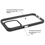 Xiaomi Redmi 15C 5G (EU) (173 mm) / 15C 4G (EU) (173 mm) skal stötsäkert PC + TPU genomskinligt bakstycke