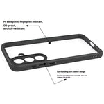 For Samsung Galaxy S25 FE Case Shockproof PC + TPU Clear Back Phone Cover