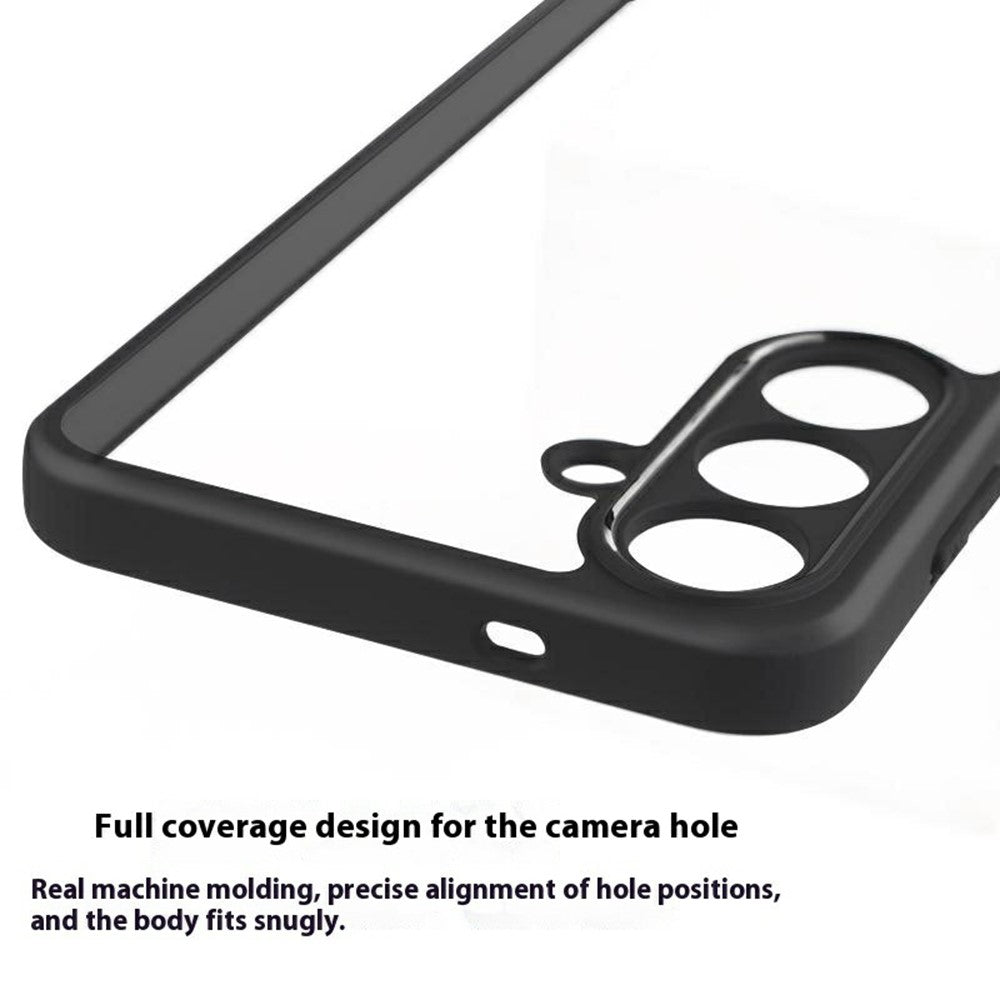 For Samsung Galaxy S25 FE Case Shockproof PC + TPU Clear Back Phone Cover