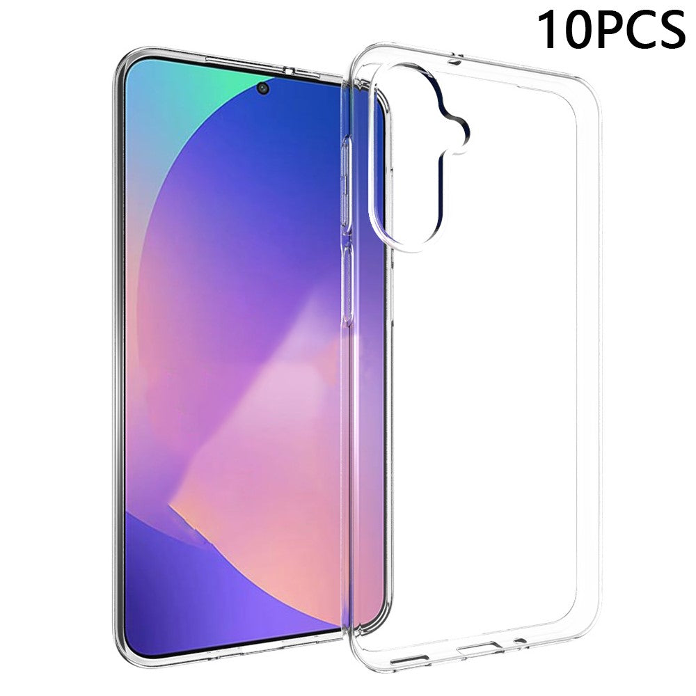 10Pcs / Pack For Samsung Galaxy M36 5G Case Watermark Free TPU Protective Clear Phone Cover
