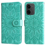 Xiaomi Redmi 15C 4G (Global) (171mm) / Poco C85 4G (171mm) Fodral Sunflower Imprint Läderplånbok mobilskal