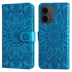Xiaomi Redmi 15C 4G (Global) (171mm) / Poco C85 4G (171mm) Fodral Sunflower Imprint Läderplånbok mobilskal
