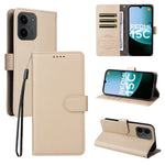 For Xiaomi Redmi 15C 4G (Global) (171mm) / Poco C85 4G (171mm) Case RFID Blocking 3 Card Slots PU Leather Phone Cover with Wrist Strap