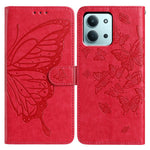 Xiaomi Redmi 15C 4G (Global) (171mm) / Poco C85 4G (171mm) Fodral Fjärilstryck Plånboksfodral PU-läder Flipfodral med Rem