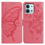 Xiaomi Redmi 15C 4G (Global) (171mm) / Poco C85 4G (171mm) Fodral Fjärilstryck Plånboksfodral PU-läder Flipfodral med Rem
