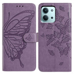 Xiaomi Redmi 15C 4G (Global) (171mm) / Poco C85 4G (171mm) Fodral Fjärilstryck Plånboksfodral PU-läder Flipfodral med Rem