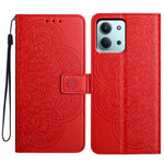 For Xiaomi Redmi 15C 4G (Global) (171mm) / Poco C85 4G (171mm) Leather Case with Card Slots Mandala Pattern Phone Cover Stand