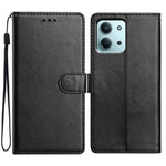 For Xiaomi Redmi 15C 4G (Global) (171mm) / Poco C85 4G (171mm) Leather Case Wallet Stand Phone Cover with Handy Strap