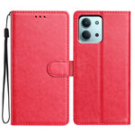For Xiaomi Redmi 15C 4G (Global) (171mm) / Poco C85 4G (171mm) Leather Case Wallet Stand Phone Cover with Handy Strap