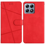 For Xiaomi 15T Wallet Case Line Imprint Skin-Touch Leather Flip Phone Cover