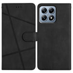 For Xiaomi 15T Wallet Case Line Imprint Skin-Touch Leather Flip Phone Cover