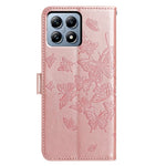 For Xiaomi 15T Case Butterfly Imprint Wallet Stand PU Leather Flip Phone Cover with Strap