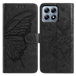 For Xiaomi 15T Case Butterfly Imprint Wallet Stand PU Leather Flip Phone Cover with Strap