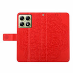 For Xiaomi 15T Leather Case with Card Slots Mandala Pattern Phone Cover Stand