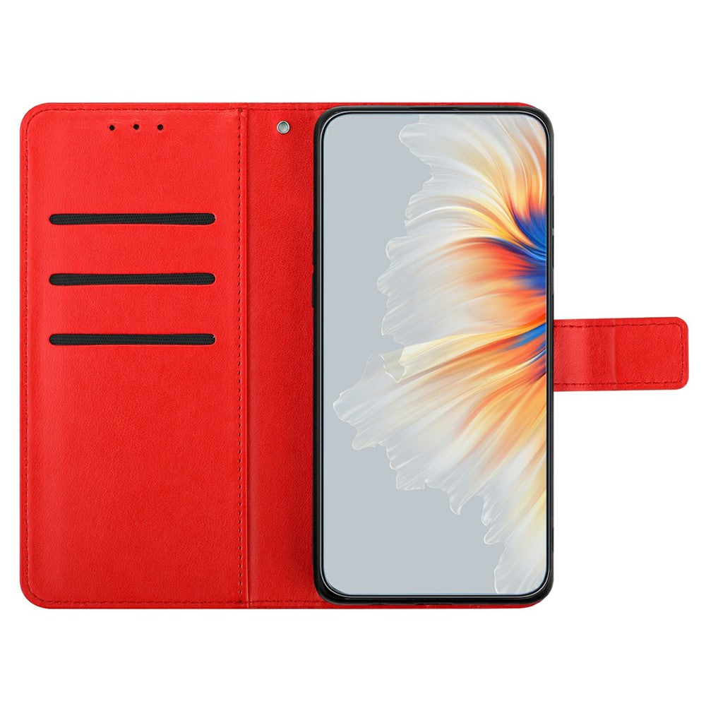 For Xiaomi 15T Pro Leather Case with Card Slots Mandala Pattern Phone Cover Stand