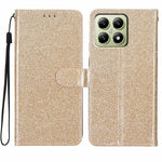 For Xiaomi 15T Wallet Case Glitter Anti-Scratch Leather Stand Phone Cover with Strap