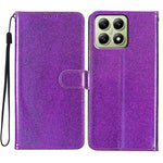 For Xiaomi 15T Pro Wallet Case Glitter Anti-Scratch Leather Stand Phone Cover with Strap