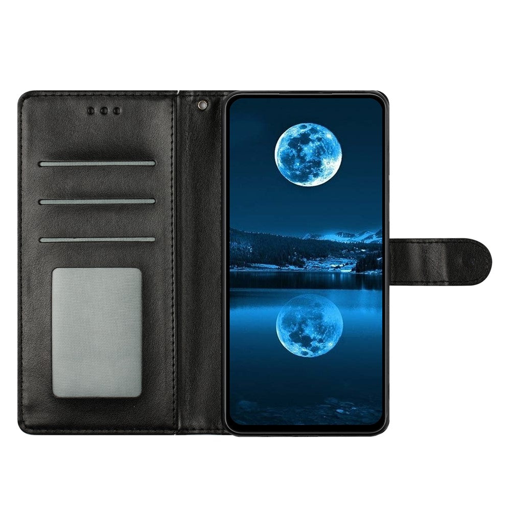 For Xiaomi 15T Leather Case Wallet Stand Phone Cover with Handy Strap