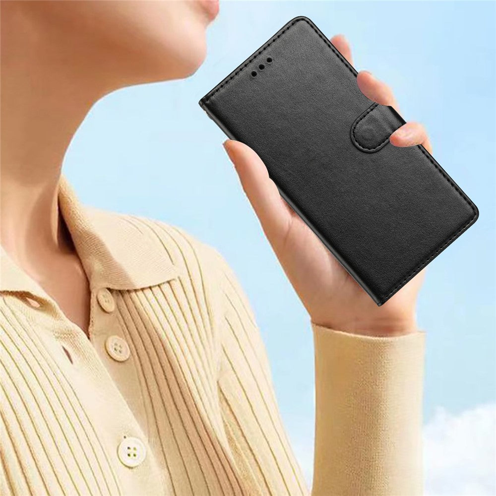 For Xiaomi 15T Leather Case Wallet Stand Phone Cover with Handy Strap