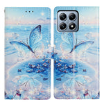 For Xiaomi 15T Pro Case Pattern Printing Wallet Stand Flip Leather Phone Cover with Strap