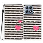 Xiaomi 15T Pro-skal PU-läderplånboksfodral med 3D-mönsterutskrift