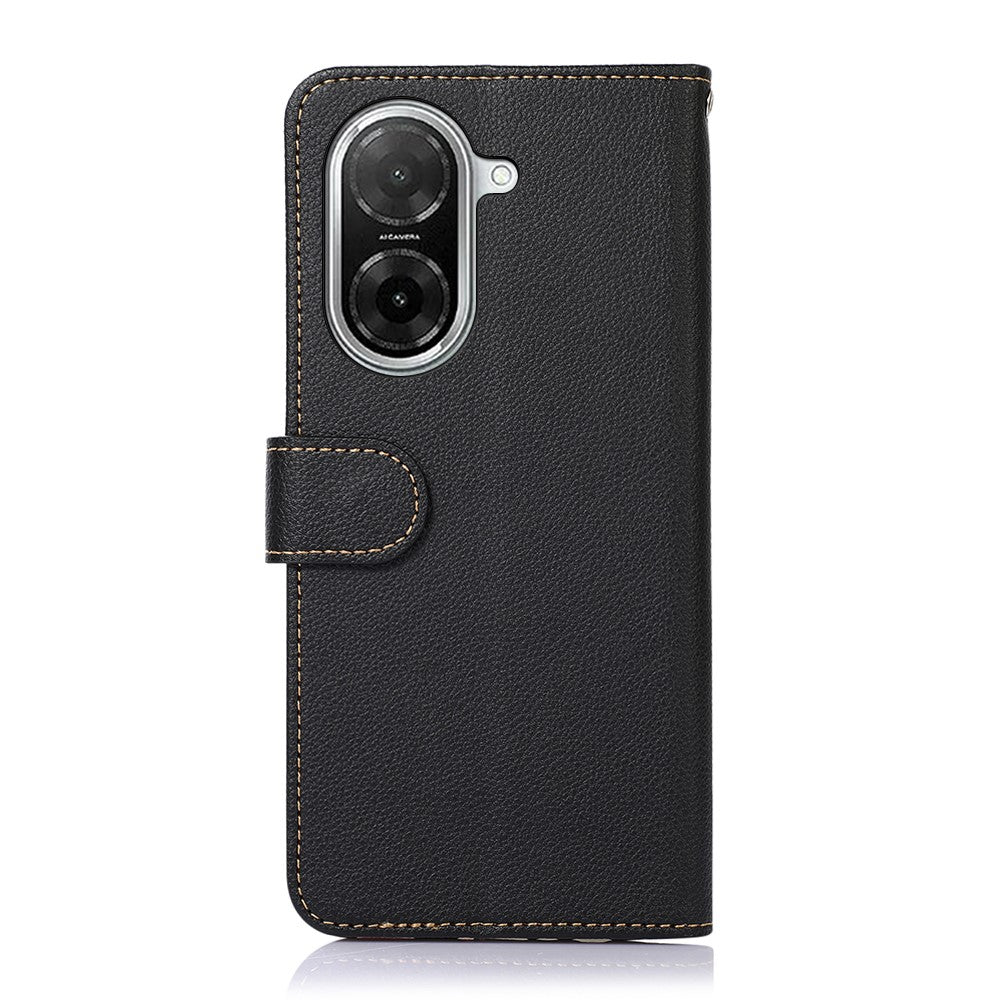 KHAZNEH For Xiaomi Redmi A5 NFC (EU) (173.45mm) Case RFID Blocking Wallet PU Leather Phone Cover with Strap