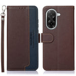 KHAZNEH For Xiaomi Redmi A5 NFC (EU) (173.45mm) Case RFID Blocking Wallet PU Leather Phone Cover with Strap