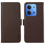 ABEEL For Xiaomi Redmi 15C 4G (Global) (171mm) / Poco C85 4G (171mm) Case Litchi Texture Leather RFID Blocking Phone Cover