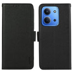 ABEEL For Xiaomi Redmi 15C 4G (Global) (171mm) / Poco C85 4G (171mm) Case Litchi Texture Leather RFID Blocking Phone Cover