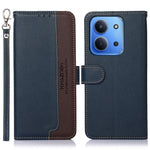 KHAZNEH For Xiaomi Redmi 15C 4G (Global) (171mm) / Poco C85 4G (171mm) Case RFID Blocking Wallet PU Leather Phone Cover with Strap
