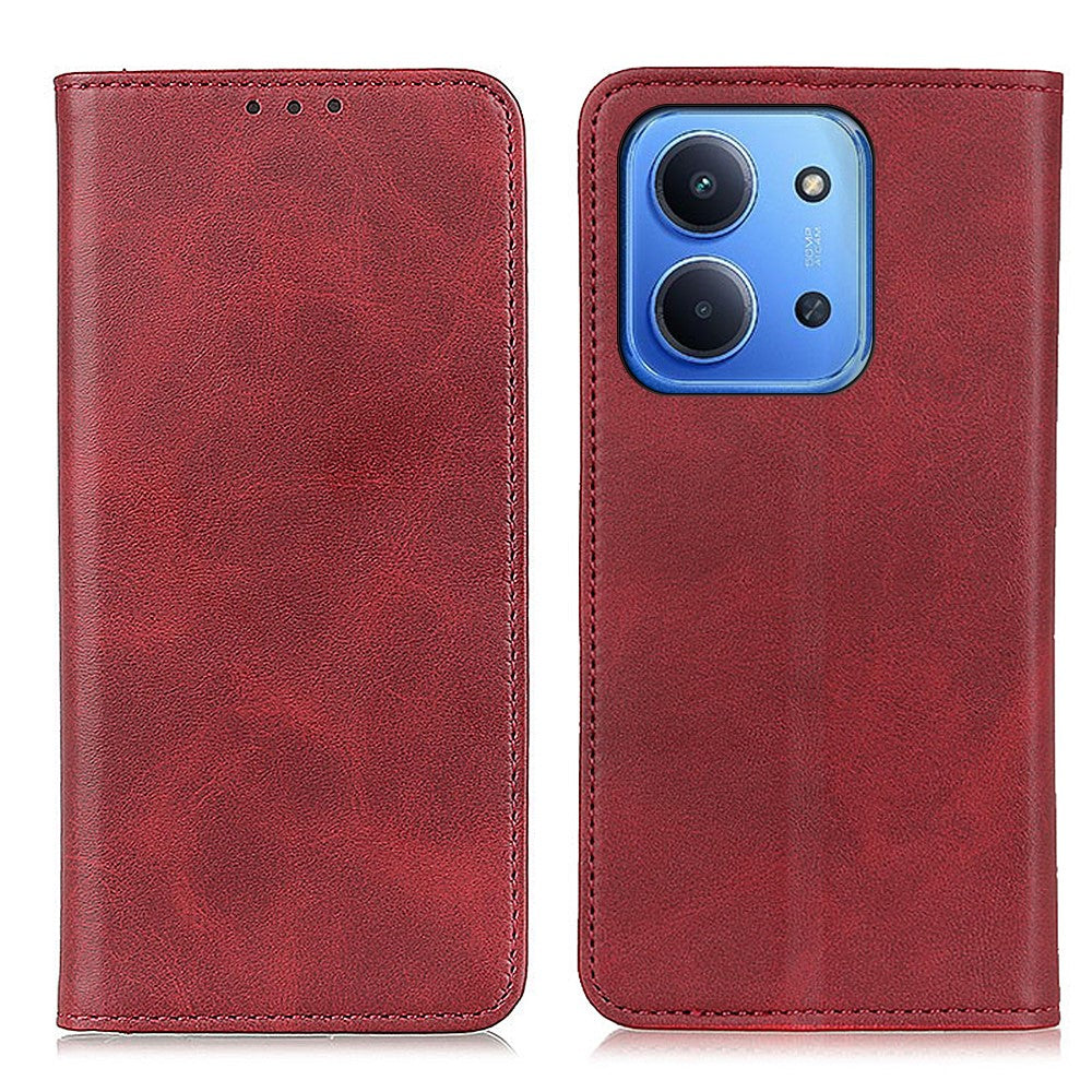 For Xiaomi Redmi 15C 4G (Global) (171mm) / Poco C85 4G (171mm) Case Split Leather Flip Wallet Phone Cover