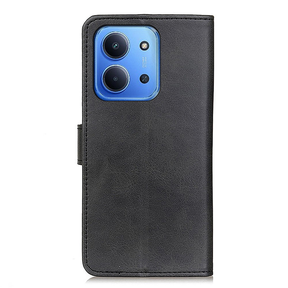For Xiaomi Redmi 15C 4G (Global) (171mm) / Poco C85 4G (171mm) Case Cowhide Texture Leather Wallet Stand Phone Cover