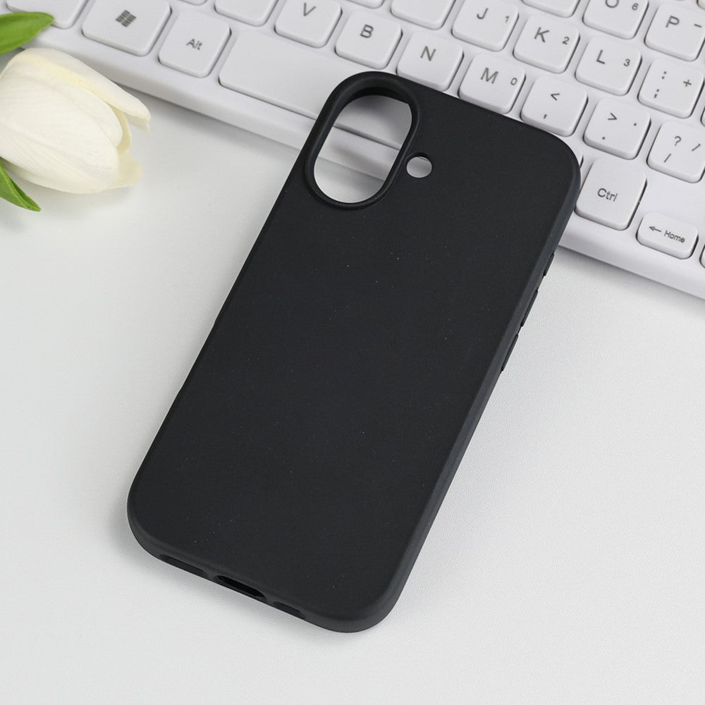 Til iPhone 17 Etui Bionedbrydeligt Hvedestrå + TPU Mat Telefoncover