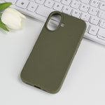 Til iPhone 17 Etui Bionedbrydeligt Hvedestrå + TPU Mat Telefoncover
