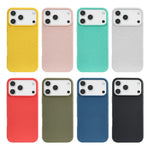 For iPhone 17 Pro Case Biodegradable Wheat Straw + TPU Matte Phone Cover