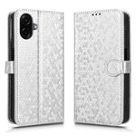 For Samsung Galaxy A08 5G / A08 4G / A07 5G / A07 4G Wallet Case Dot Pattern Imprint PU Leather Phone Cover with Wrist Strap