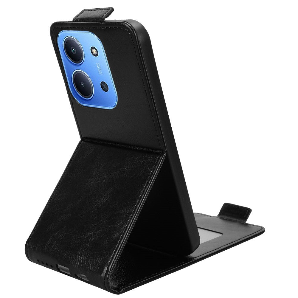 For Xiaomi Redmi 15C 4G (Global) (171mm) / Poco C85 4G (171mm) Stand Case Vertical Flip Leather Phone Cover with Card Holder