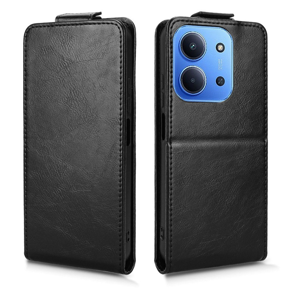 For Xiaomi Redmi 15C 4G (Global) (171mm) / Poco C85 4G (171mm) Stand Case Vertical Flip Leather Phone Cover with Card Holder