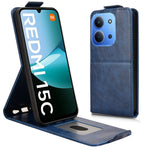 For Xiaomi Redmi 15C 4G (Global) (171mm) / Poco C85 4G (171mm) Stand Case Vertical Flip Leather Phone Cover with Card Holder