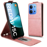 For Xiaomi Redmi 15C 4G (Global) (171mm) / Poco C85 4G (171mm) Stand Case Vertical Flip Leather Phone Cover with Card Holder