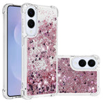 For Samsung Galaxy S25 Edge TPU Case Glitter Quicksand Shockproof Phone Back Cover