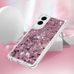For Samsung Galaxy S25 Edge TPU Case Glitter Quicksand Shockproof Phone Back Cover