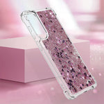 For Samsung Galaxy S25 Edge TPU Case Glitter Quicksand Shockproof Phone Back Cover