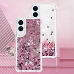 For Samsung Galaxy S25 Edge TPU Case Glitter Quicksand Shockproof Phone Back Cover